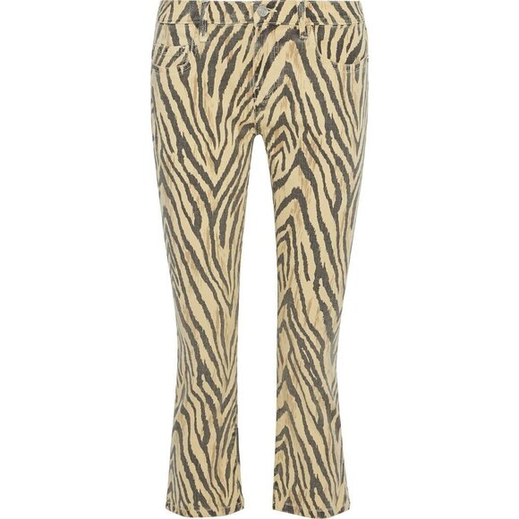 NWT Current | Elliott zebra print crop jeans, 27 - Picture 13 of 16